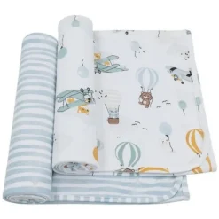 Outlet 2 Pack Jersey Swaddle Swaddles