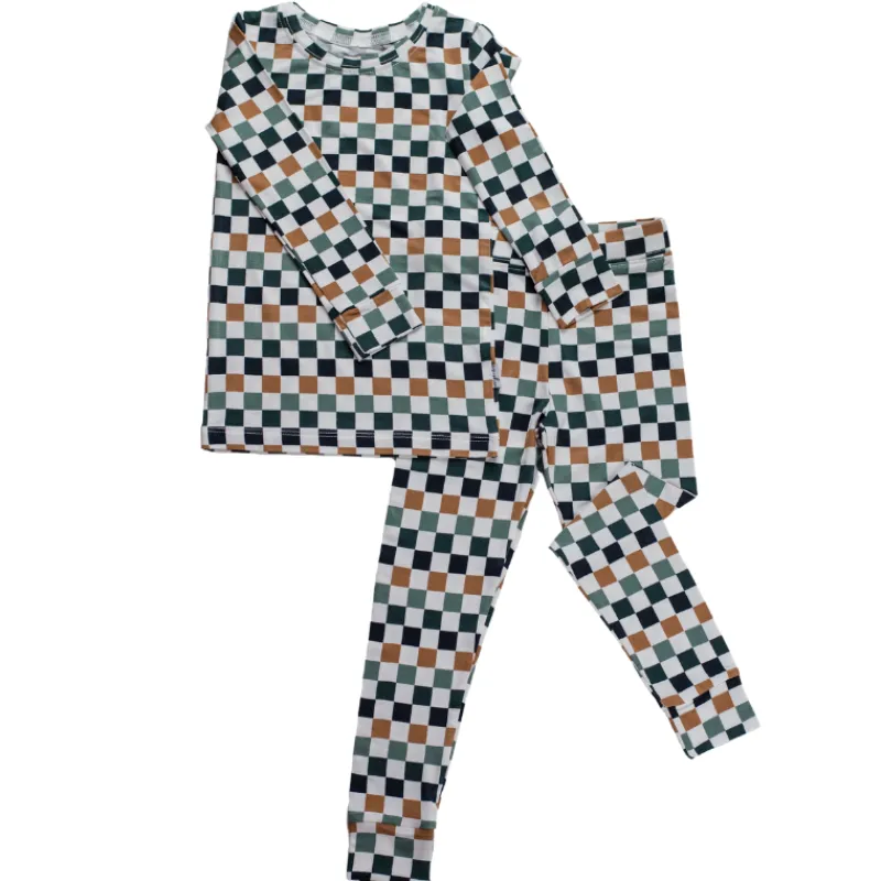 2 Piece Bamboo Set - Prints Pajamas