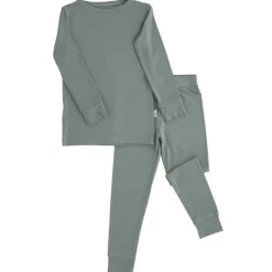 Sale 2 Piece Long Sleeve Bamboo Set - Solids Pajamas