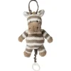 Hot Afrique Zebra Musical Hanging Toy – 10″ Plush Toys