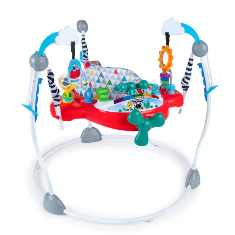 Hot Airplane Adventure 2-in-1 Activity Jumper Activity Toys