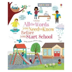 Best All the Words You Need to Know Before You Start School - Book Books