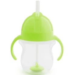 Any Angle Click Lock 7oz Weighted Straw Trainer Cup Tableware