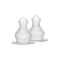 Baby Bottle Silicone Nipple - 2 pack Bottle Feeding