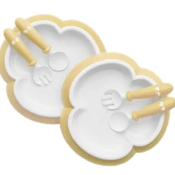 Outlet Baby Plate, Spoon and Fork - 2 sets Tableware