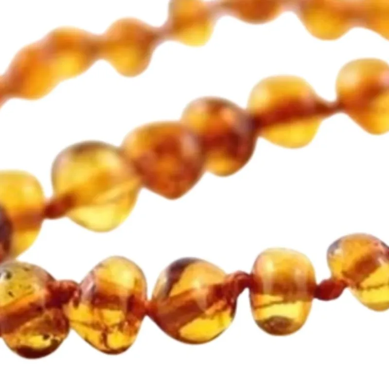 Best Baltic Amber Teething Necklace - 11 inch Teething Necklaces