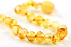 Best Baltic Amber Teething Necklace - 11 inch Teething Necklaces