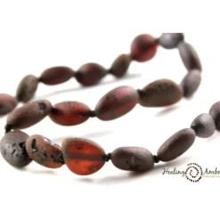 Baltic Amber Teething Necklace - 17.5 Inch Teething Necklaces