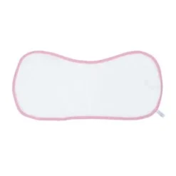 Sale Bamboo Burp Cloth - White/Pink Bibs & Burp Cloths