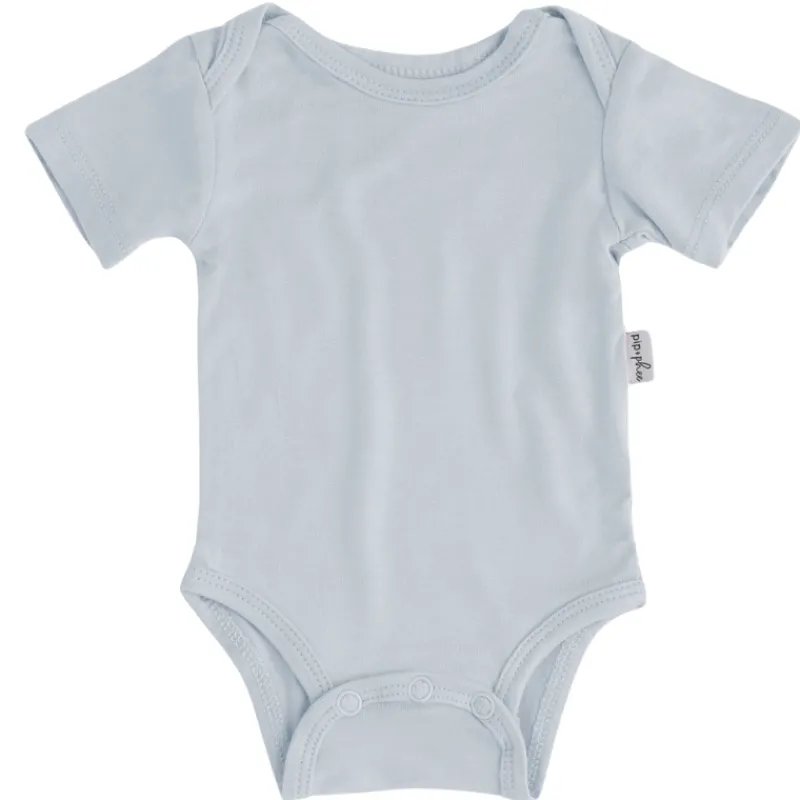 Hot Bamboo Short Sleeve Bodysuits - Solids Onesies