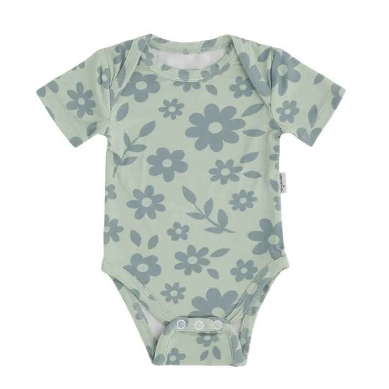Bamboo Short Sleeve Bodysuits - Prints Onesies