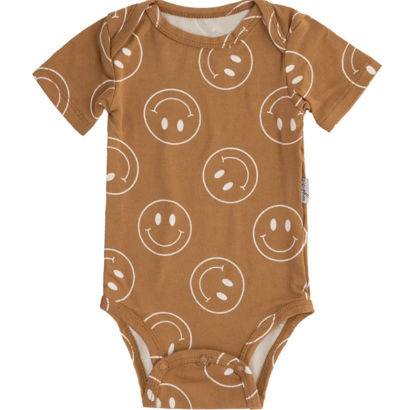 Bamboo Short Sleeve Bodysuits - Prints Onesies