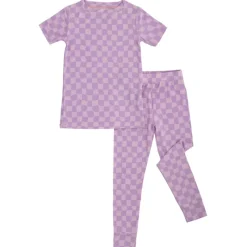 Clearance Bamboo Short Sleeve 2-Piece Pajama Set Pajamas