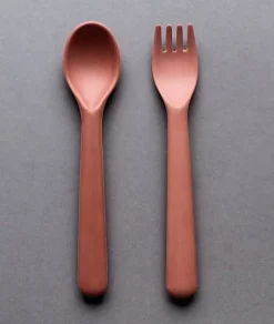 Outlet Bamboo Spoon & Fork Set Tableware
