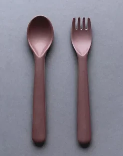 Outlet Bamboo Spoon & Fork Set Tableware