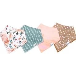 Sale Bandana Drool Bibs - 4 Pack Bibs & Burp Cloths