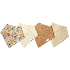 Sale Bandana Drool Bibs - 4 Pack Bibs & Burp Cloths