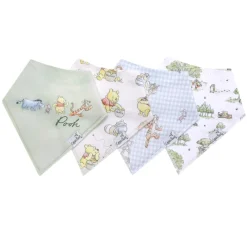Sale Bandana Drool Bibs - 4 Pack Bibs & Burp Cloths