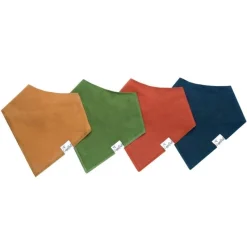 Sale Bandana Drool Bibs - 4 Pack Bibs & Burp Cloths