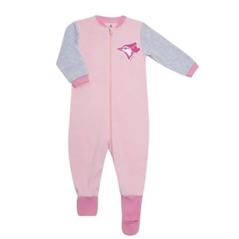 Outlet Blue Jays Convert-A-Foot Sleepers Pajamas