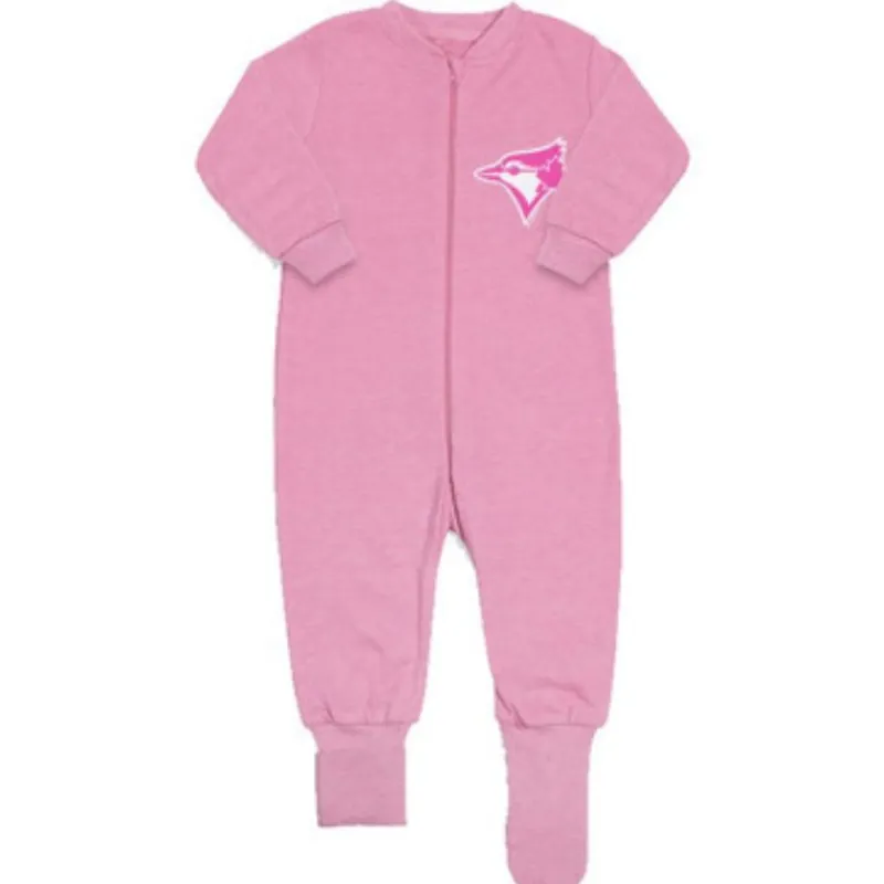 Outlet Blue Jays Convert-A-Foot Sleepers Pajamas
