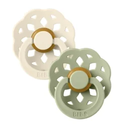 Online Boheme Natural Rubber Pacifier - 2 Pack Pacifiers|Pacifier Sets