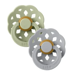 Online Boheme Natural Rubber Pacifier - 2 Pack Pacifiers|Pacifier Sets