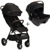 Hot Caviar TRVL LX Compact Stroller + PIPA Urbn Car Seat Bundle Travel Systems|Lightweight & Travel Strollers