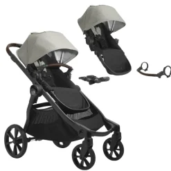 Discount City Select 2 Eco Stroller + Second Seat Bundle Full Size Strollers