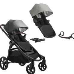 Discount City Select 2 Eco Stroller + Second Seat Bundle Full Size Strollers