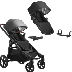 Discount City Select 2 Eco Stroller + Second Seat Bundle Full Size Strollers