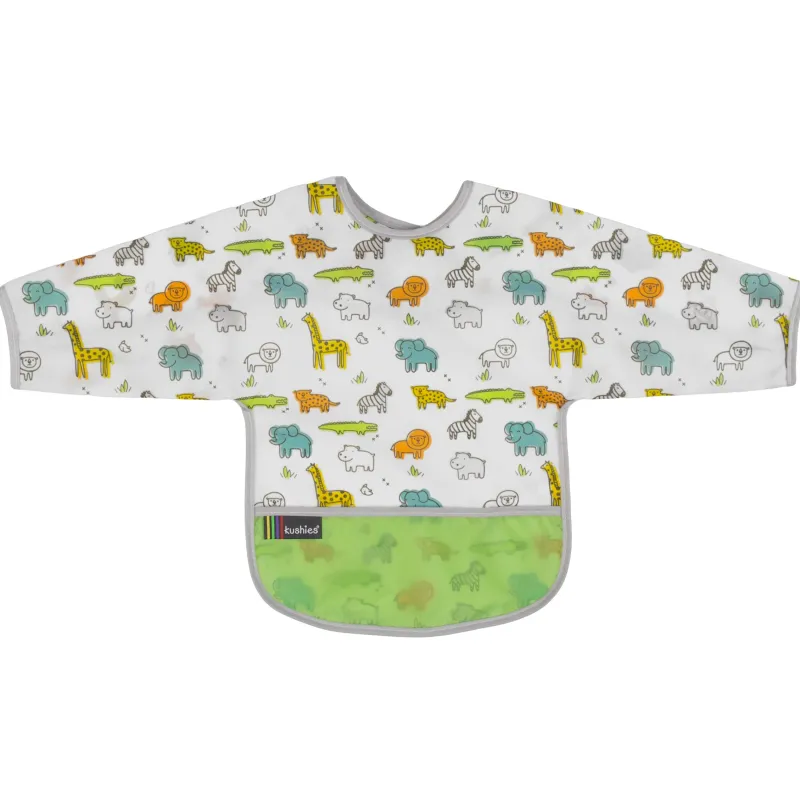 Discount Clean Bib with Sleeves- 2-4 Yr Bibs & Burp Cloths