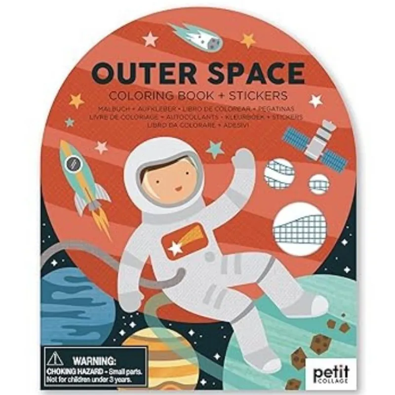 Outlet Coloring Book With Stickers Arts & Crafts