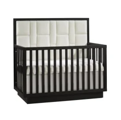 Como 5-in-1 Convertible Crib with Upholstered Panel Cribs