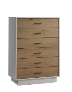 New Como Naturale 6-Drawer Tall Dresser Dressers
