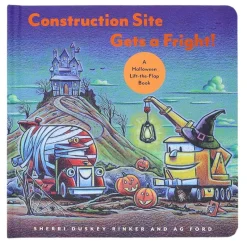 Best Construction Site Gets a Fright: A Halloween Lift-the-Flap Book Books