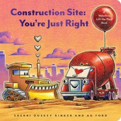 New Construction Site: You’re Just Right: A Valentine Lift-the-Flap Book Books|Books
