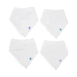 Best Cotton Muslin + Fleece Bandana Bib Bibs & Burp Cloths
