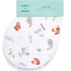 Sale Cotton Muslin Burpy Bibs - 2 Pack Bibs & Burp Cloths