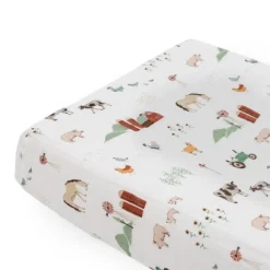 Hot Cotton Muslin Changing Pad Cover Bedding