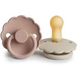 Sale Daisy Natural Rubber Pacifier - 2 Pack Pacifiers|Pacifier Sets