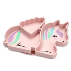 Online Divided Silicone Suction Plate Tableware