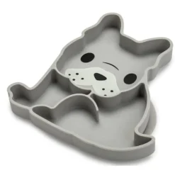 Online Divided Silicone Suction Plate Tableware