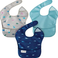 New Easy Bib - 3 Pack Bibs & Burp Cloths