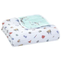 Discount Essentials Cotton Muslin Blanket Bedding