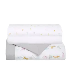 Online Essentials Cotton Muslin Bedding Set - 3 Pack Bedding
