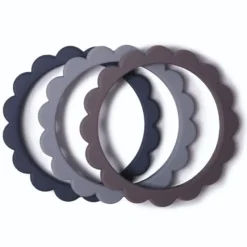 Online Flower Teething Bracelet - 3 Pack Silicone Teethers