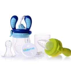 Outlet Food Feeder Starter Pack Lime & Aquamarine Self Feeders