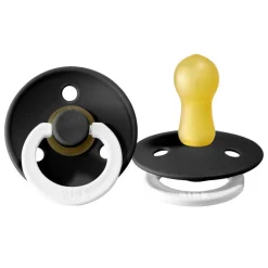 Glow In the Dark Natural Rubber Pacifier - 2 Pack Pacifiers|Pacifier Sets