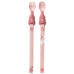 Hot Handi Attachable Baby Cutlery - 2 Pack Tableware
